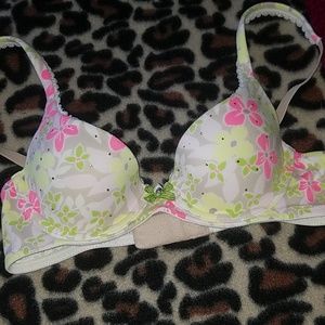 Lined Push Up Bra